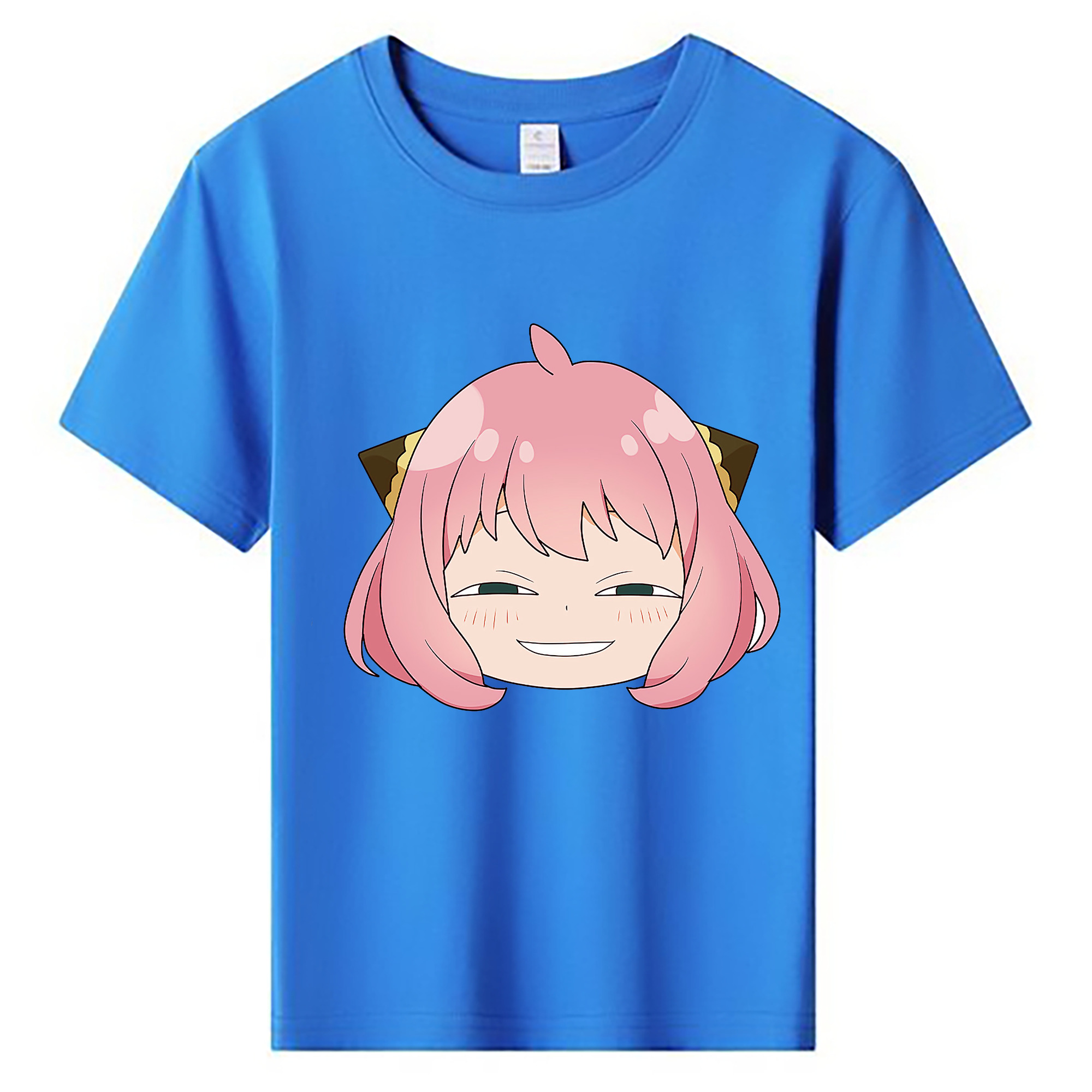 （画像用） SPY×FAMILY间谍家家酒 綿100％キッズTシャツ（フロントプリント）